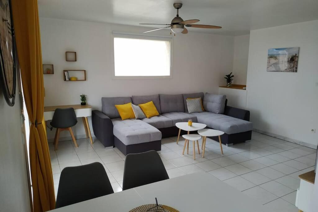 Appartement T3 Spacieux Avec Vue Sur L'Etang De Thau Au 1Er Etage D'Une Villa - Entree Independante Sète Kültér fotó