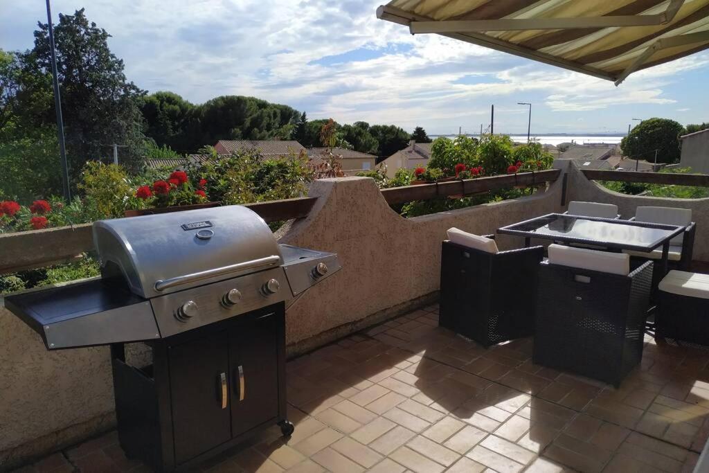 Appartement T3 Spacieux Avec Vue Sur L'Etang De Thau Au 1Er Etage D'Une Villa - Entree Independante Sète Kültér fotó